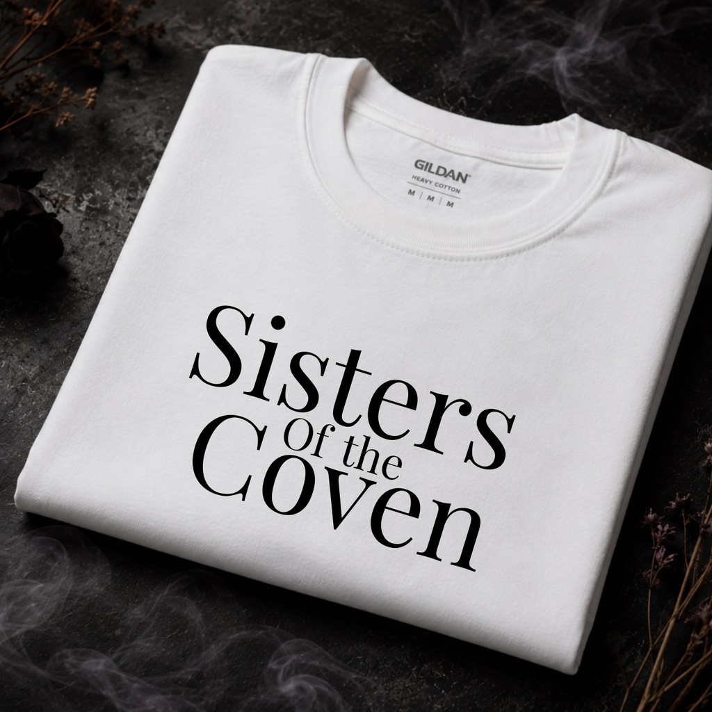 Sisters of the Coven — Text Only Tee | Moonspell Hollow™