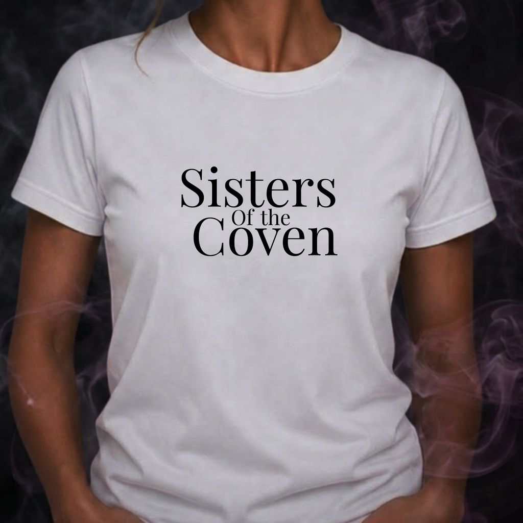 Sisters of the Coven — Text Only Tee | Moonspell Hollow™