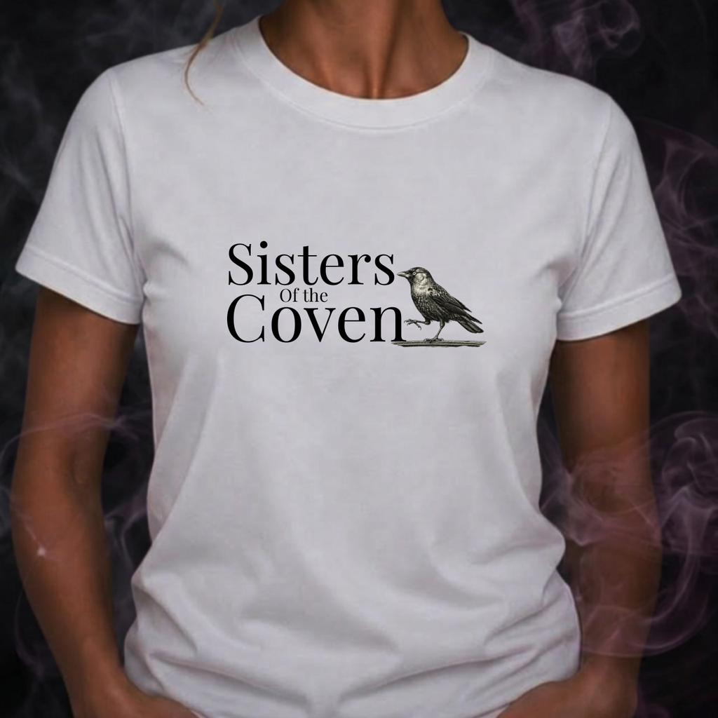 Sisters of the Coven — White Witch Tee | Moonspell Hollow™