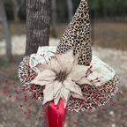 Tabitha Wildclaw | Leopard Print Witch Hat – Moonspell Hollow™