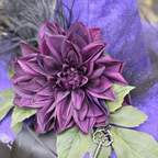 Lady Violetta Dahlwyn | Violet & Plum Witch Hat – Moonspell Hollow™