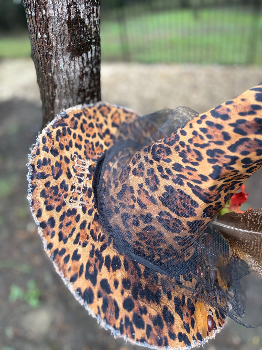 Lady Maple | Leopard Print Witch Hat – Moonspell Hollow™