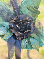 Forest Shadow | Green & Black Witch Hat – Moonspell Hollow™