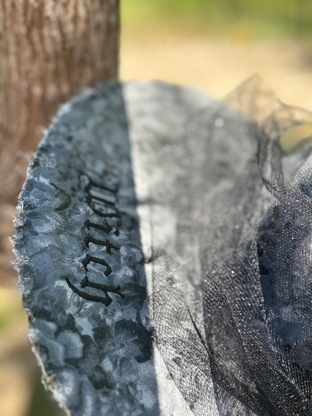 Veil of the Keyholder | Gothic Witch Hat – Moonspell Hollow™