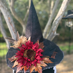 Sienna Skye | Black Fall  Witch Hat – Moonspell Hollow™