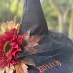 Sienna Skye | Black Fall  Witch Hat – Moonspell Hollow™