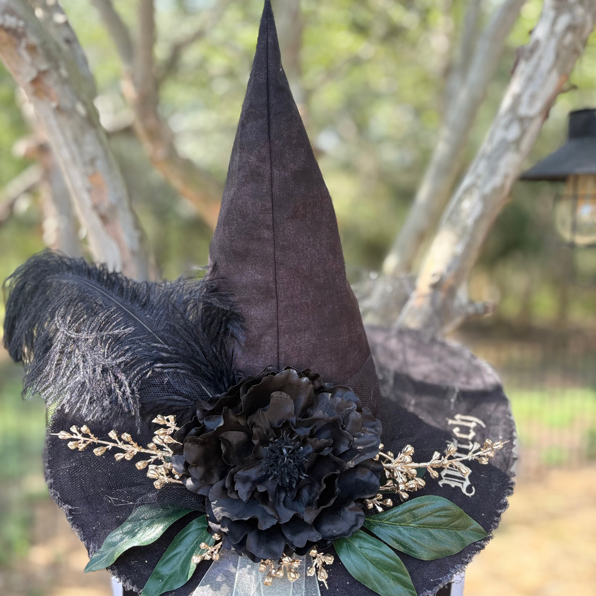 Velmora Noir | Dark Romance Witch Hat – Moonspell Hollow™