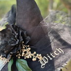 Velmora Noir | Dark Romance Witch Hat – Moonspell Hollow™