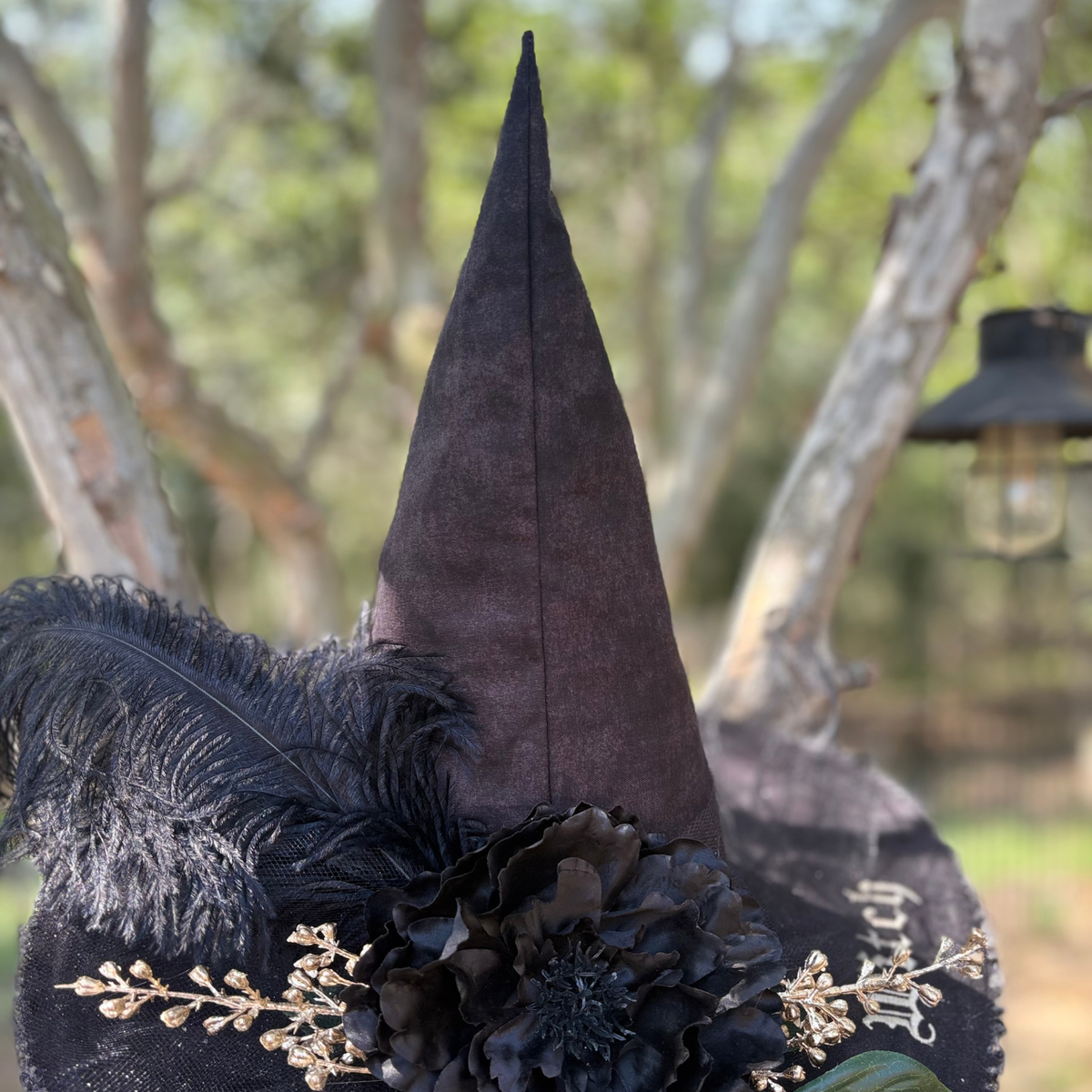 Velmora Noir | Dark Romance Witch Hat – Moonspell Hollow™