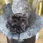 Veil of the Keyholder | Gothic Witch Hat – Moonspell Hollow™