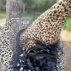 Tabitha Rose | Leopard Print Witch Hat – Moonspell Hollow™