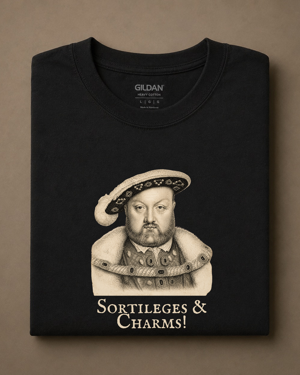 Sortilèges & Charms! | Henry VIII Occult Tee – Moonspell Hollow™