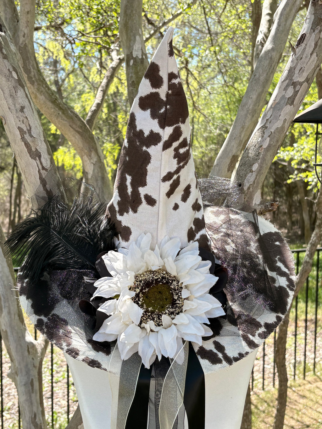 Sunflower Prairie | Western Bloom Witch Hat – Moonspell Hollow™
