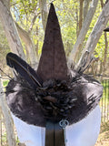 Ritual Noir | Black Gothic Key Witch Hat – Moonspell Hollow™