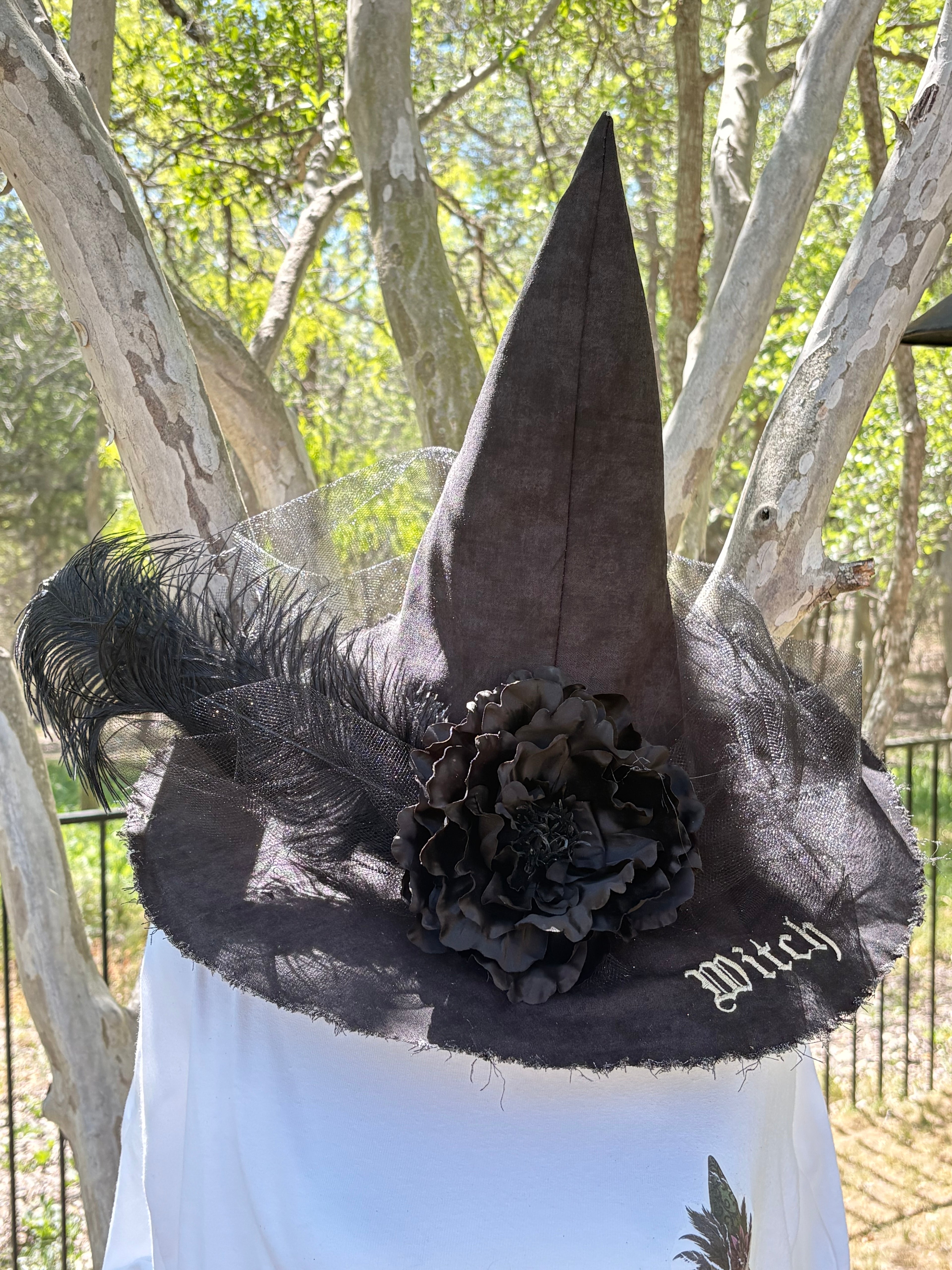 Velmora Noir | Dark Romance Witch Hat – Moonspell Hollow™