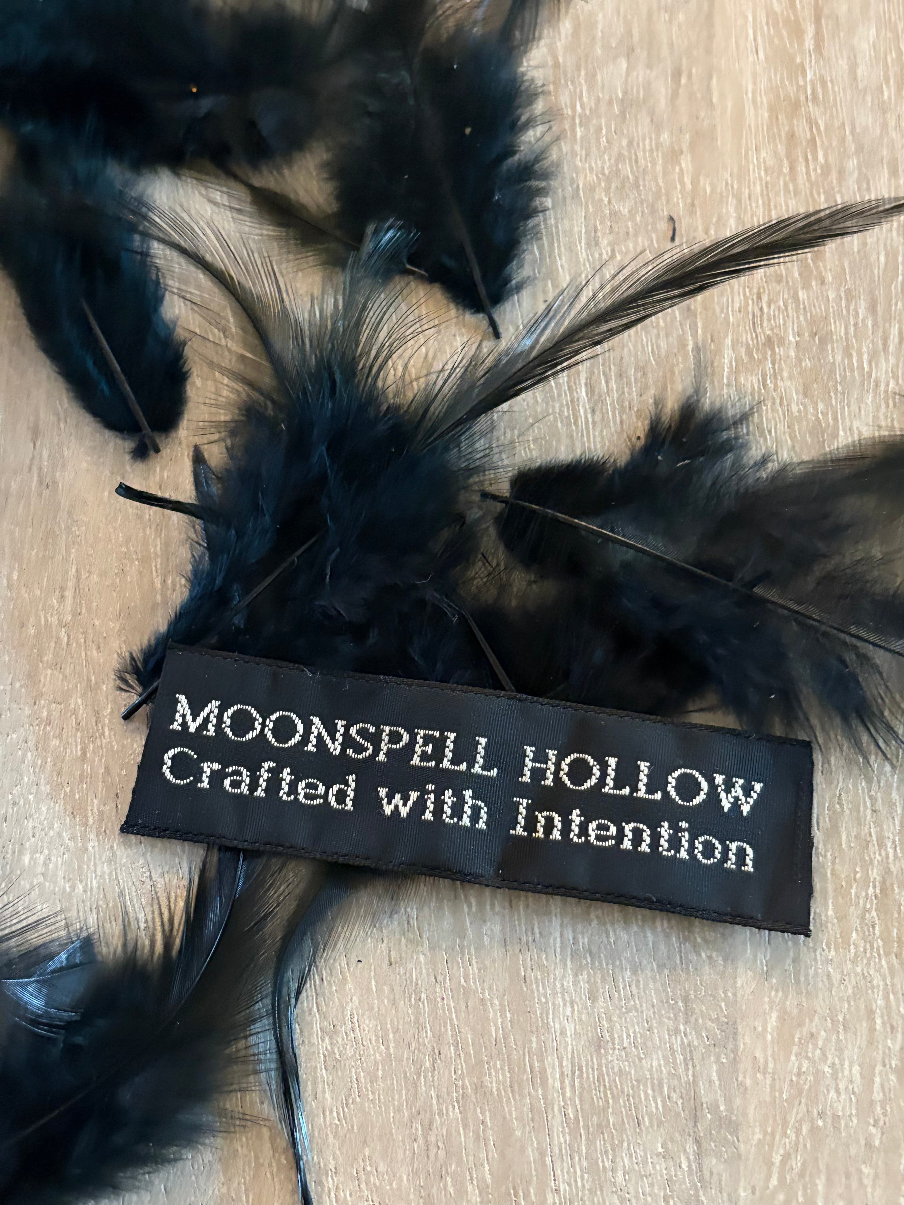 Ruby Red | Crimson & Black Witch Hat – Moonspell Hollow™
