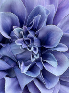 Wisteria Veil | Lavender Dahlia Witch Hat – Moonspell Hollow™