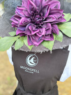 Velmora | Black & Plum Witch Hat – Moonspell Hollow™