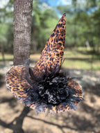 Raven Wildclaw | Leopard Print Witch Hat – Moonspell Hollow™