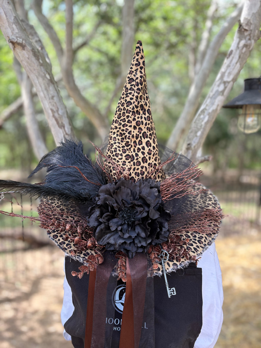 Golden Cheetah Witch Hat | Midnight Glamour – Moonspell Hollow™