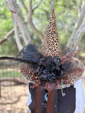 Golden Cheetah Witch Hat | Midnight Glamour – Moonspell Hollow™