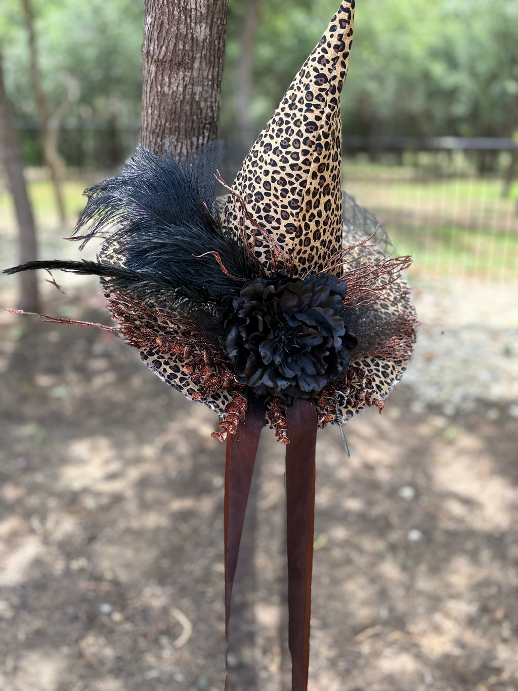 Golden Cheetah Witch Hat | Midnight Glamour – Moonspell Hollow™