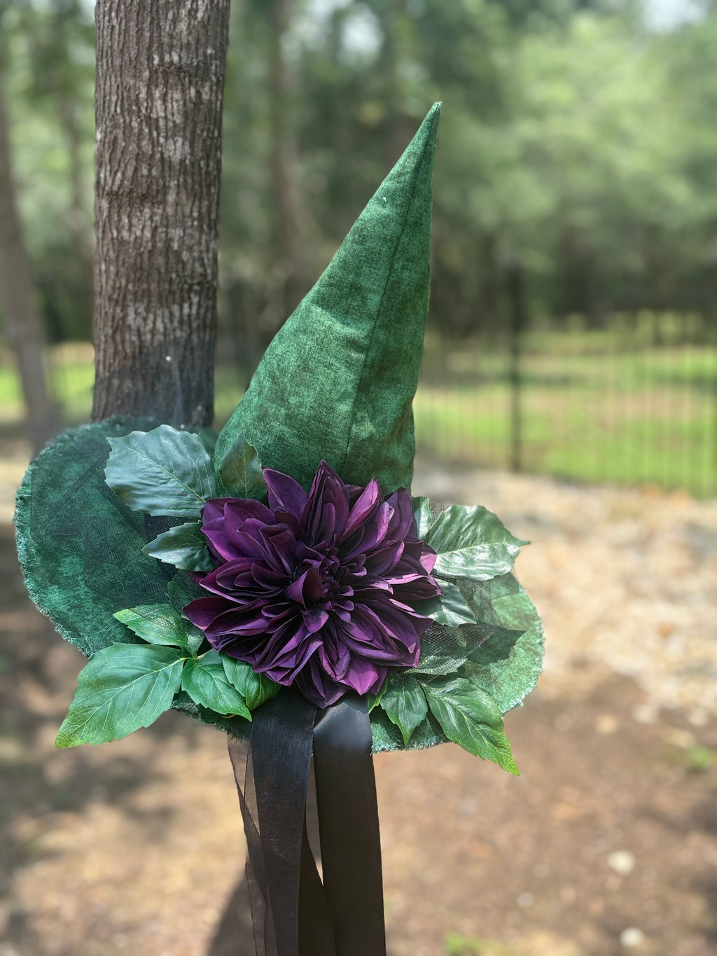 Vesper Mosswood | Forest Green & Plum – Moonspell Hollow™