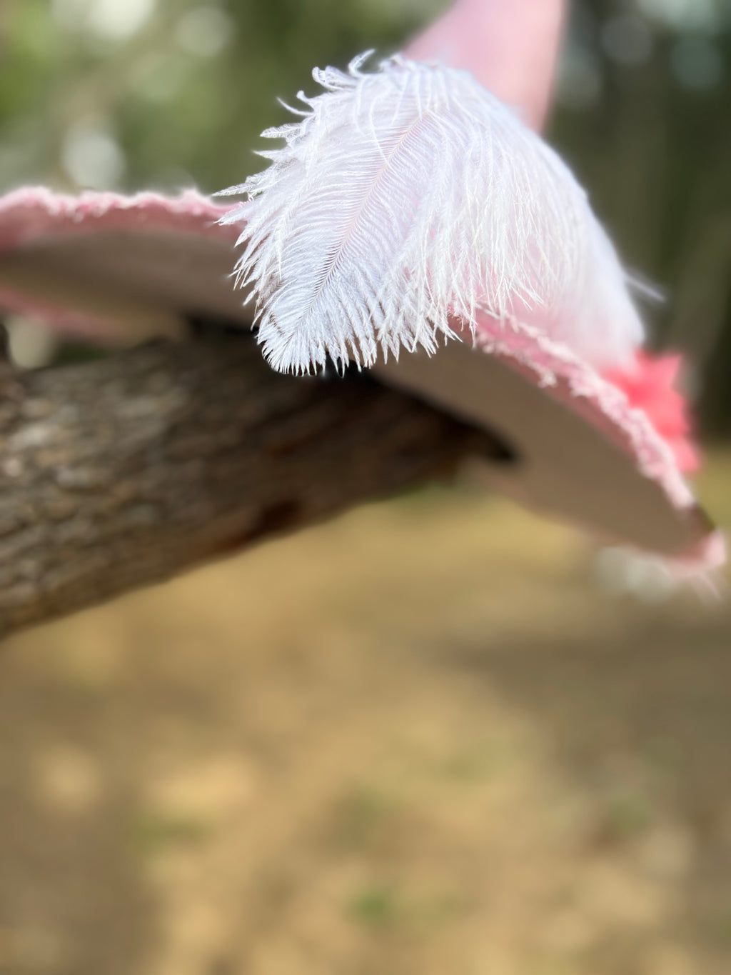 Roselle Whisper | Blush Pink Witch Hat – Moonspell Hollow™