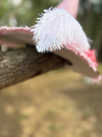 Roselle Whisper | Blush Pink Witch Hat – Moonspell Hollow™