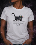 All She Wanted Was a Black Cat Named Salem — Graphic Tee | Moonspell Hollow™