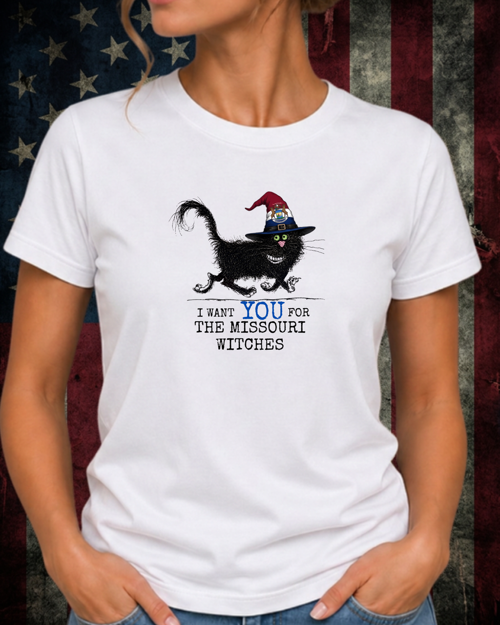 Missouri Witches Tee – Comfort Colors Black Cat Graphic Tee | Moonspell Hollow™