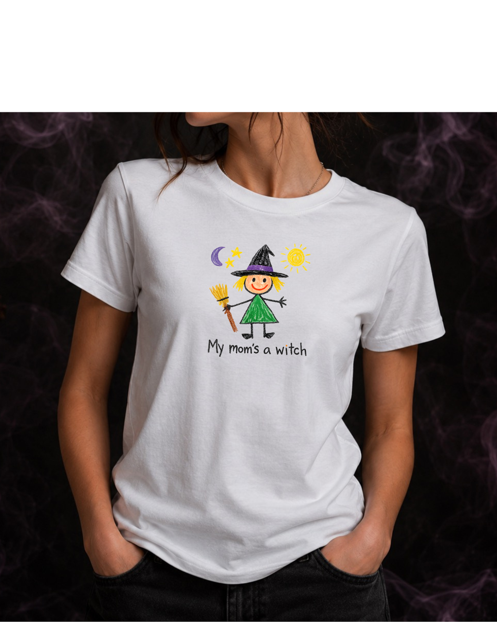 My Mom's A Witch — Graphic Tee | Moonspell Hollow™