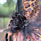 Lady Hazel Bloom | Leopard Print Witch Hat – Moonspell Hollow™