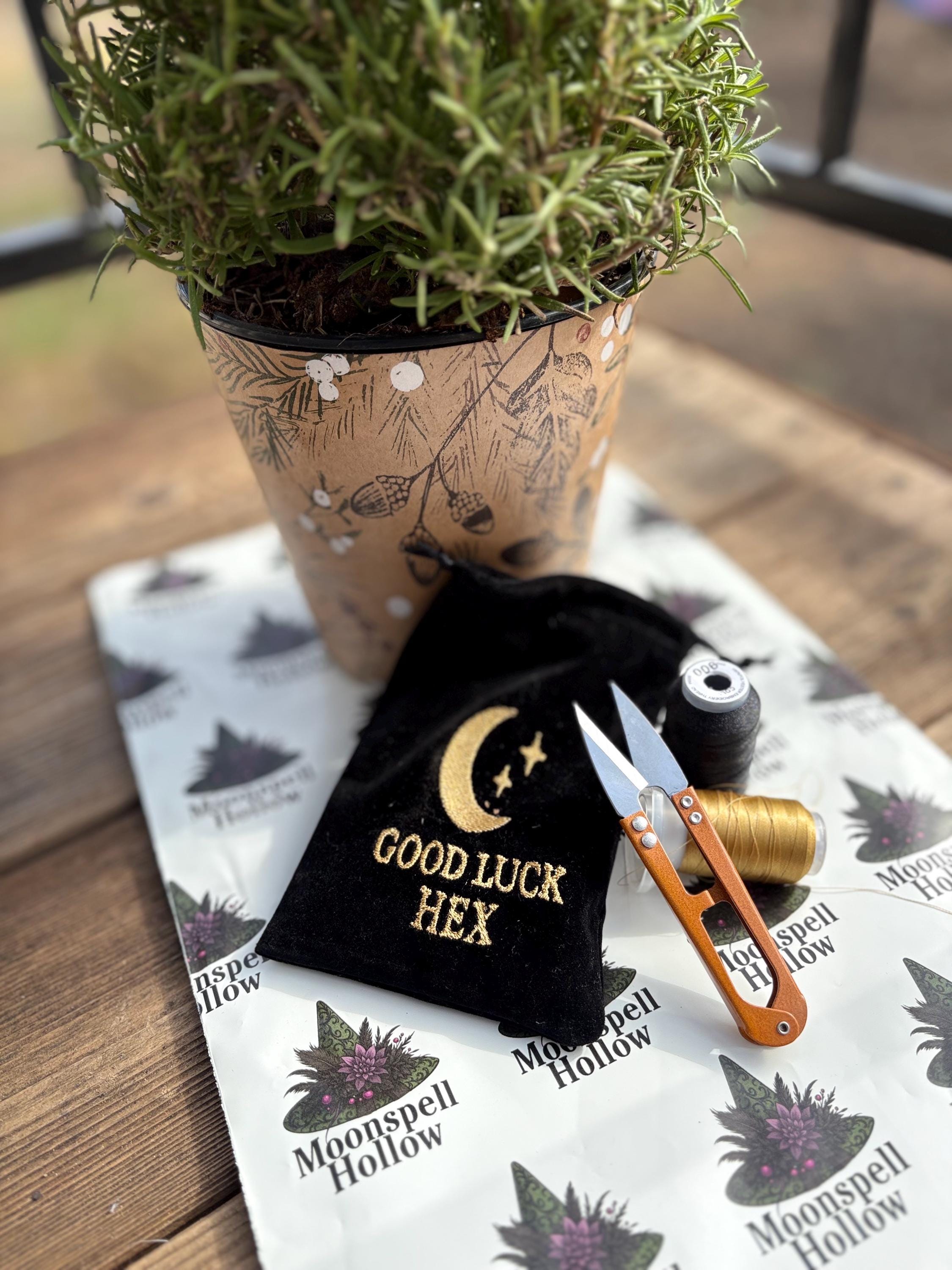 Good Luck Spell Kit | Prosperity Witch Bag | Abundance Ritual Kit | Witchy Stocking Stuffer.