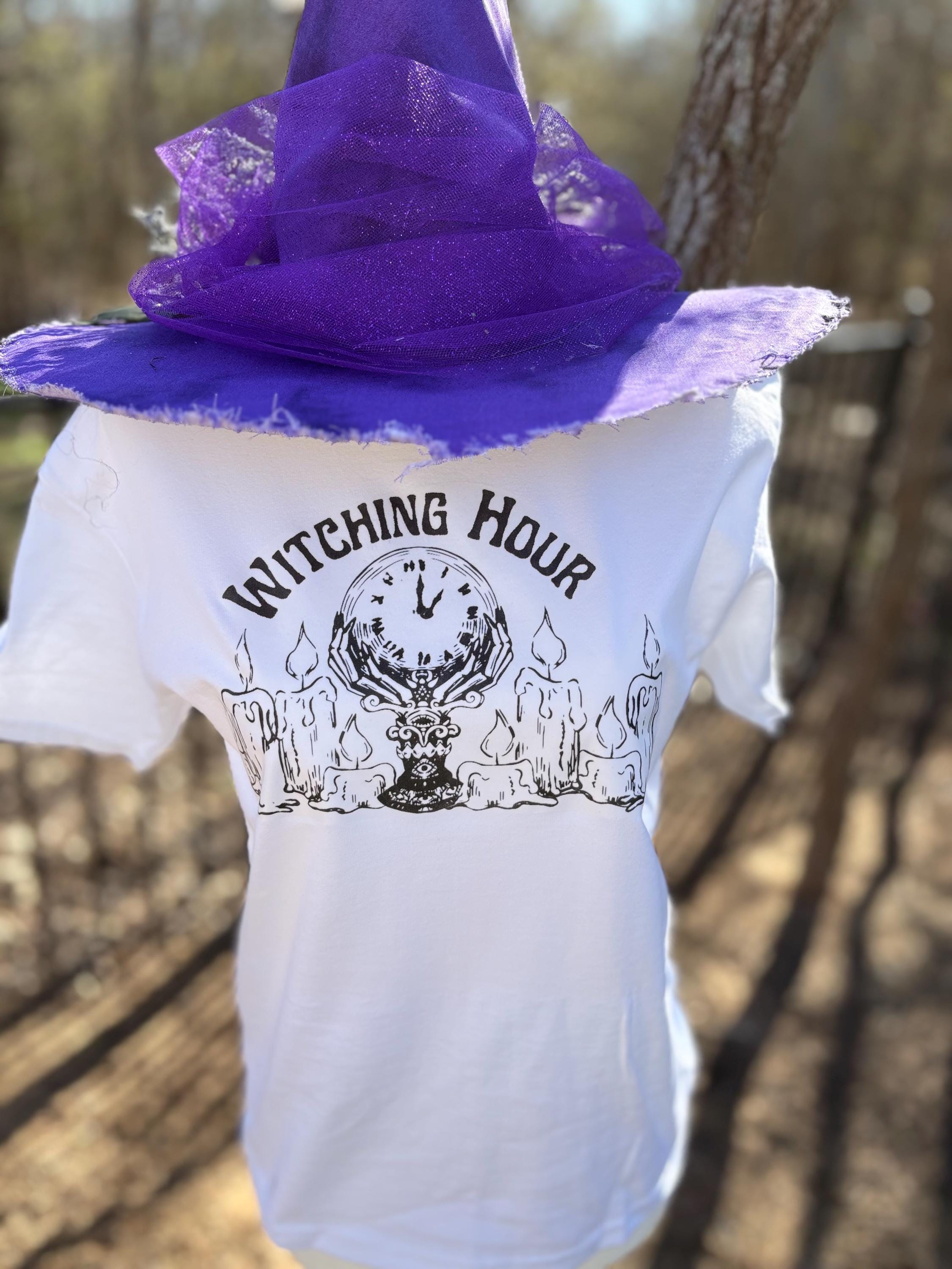 Witching Hour T-Shirt | Everyday Witch Tee | Black Graphic Witchy Fashion | Casual Coven Tee